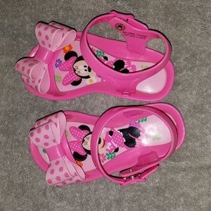 Disney, Minnie Mouse sandals,  size 7